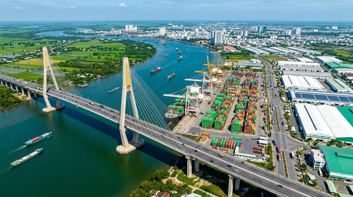 Vietnam Economic Regions Infrastructure